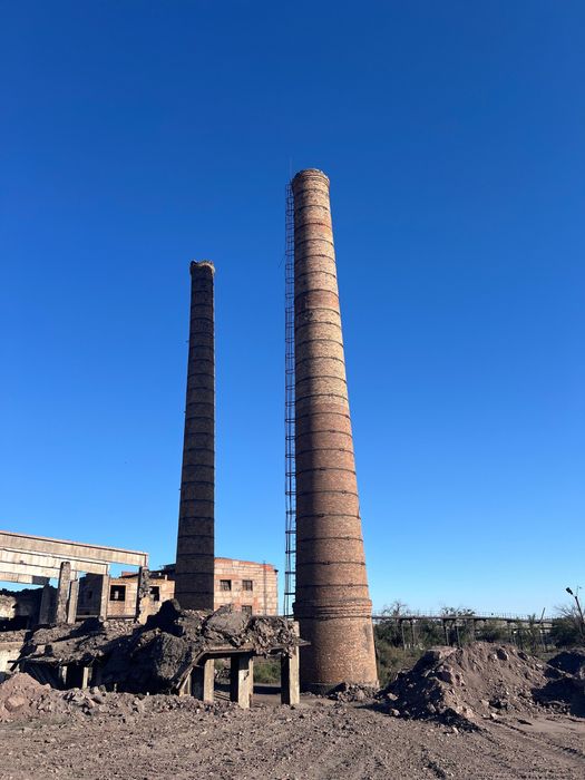 Трубы кирпичные ТЭЦ