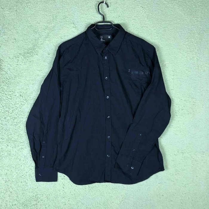 Cămașă neagră G-Star RAW – casual, stil urban