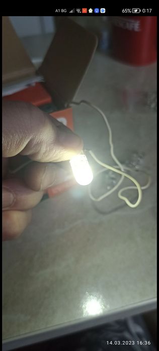 Лед Диодни Габарити Т10 W5W 6000k