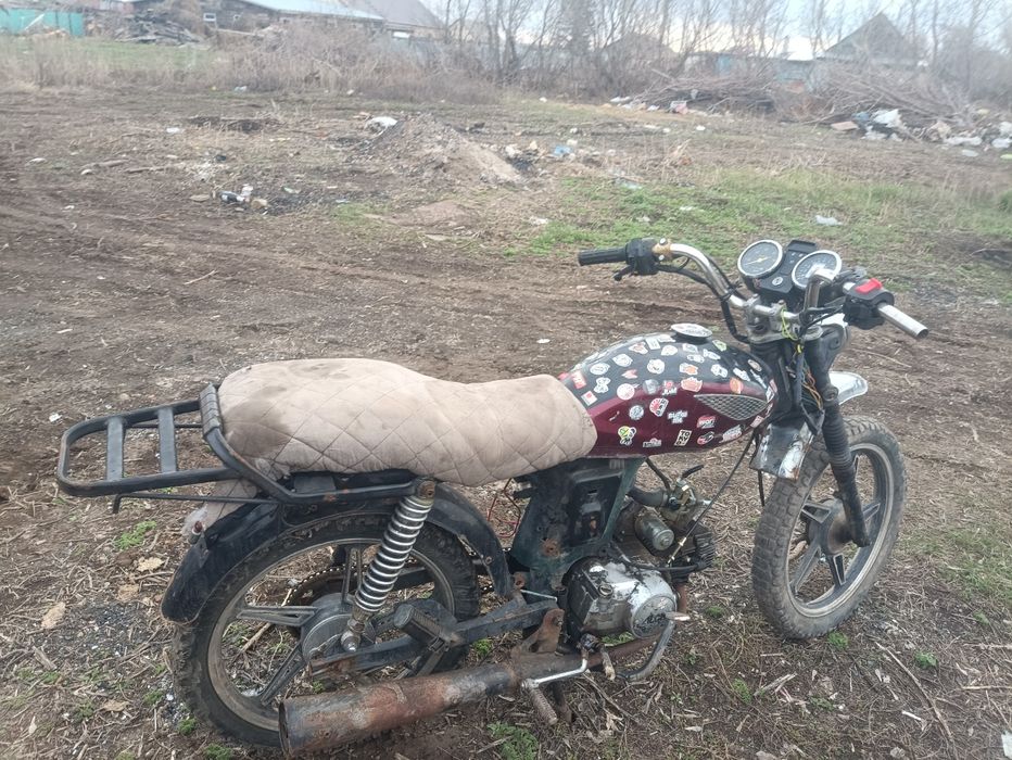 Мотоцикл альфа 110 кубов 85-80км/ч