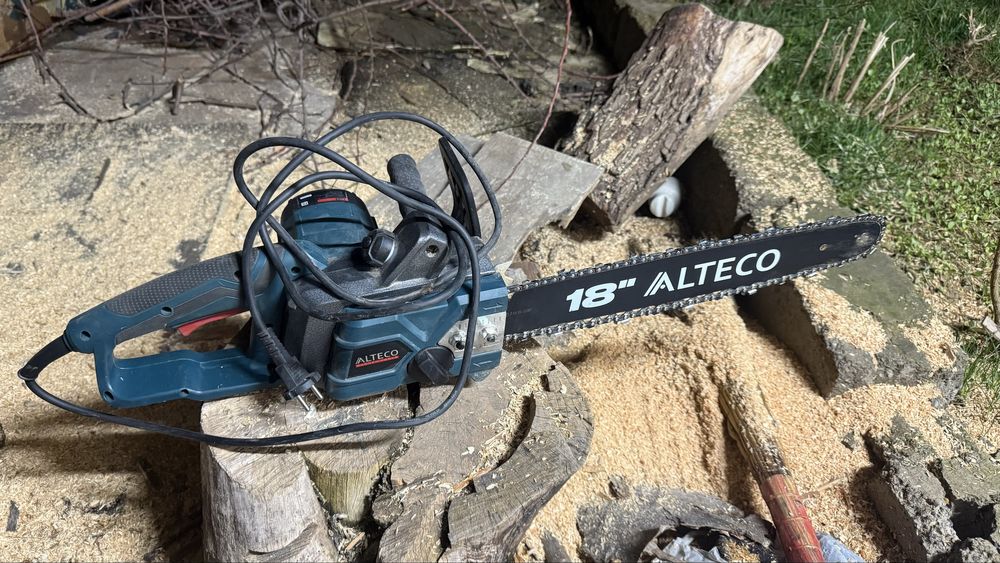 электропила alteco ecs 2300-45