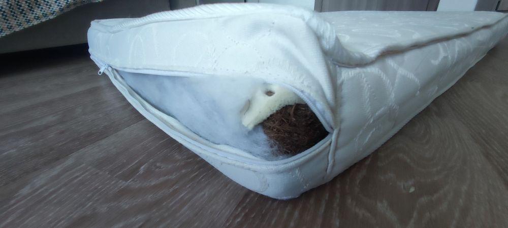 Матрас детский, наполнитель кокос.