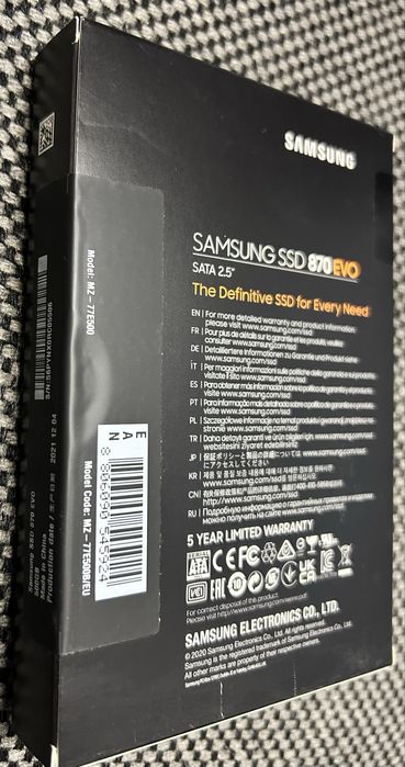 SSD Samsung 870 EVO