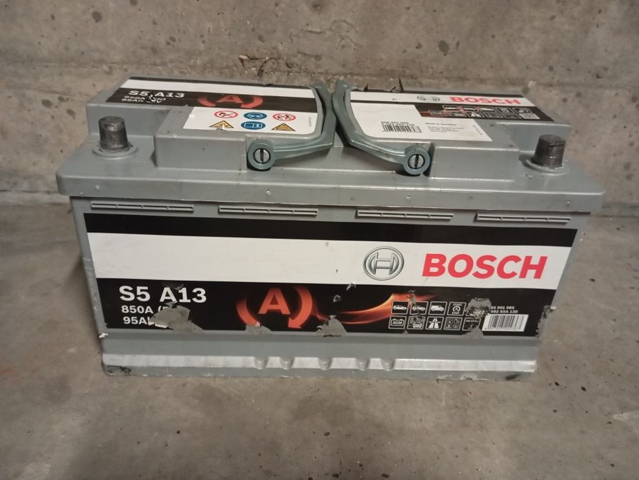 Baterie  auto Bosch 95 amperi Agm Start Stop import Germania originala stare perfec