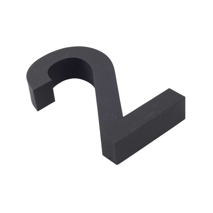 Numar casa, usa, gard, 3d, modern, cifre "0-9",  gri-antracit inchis