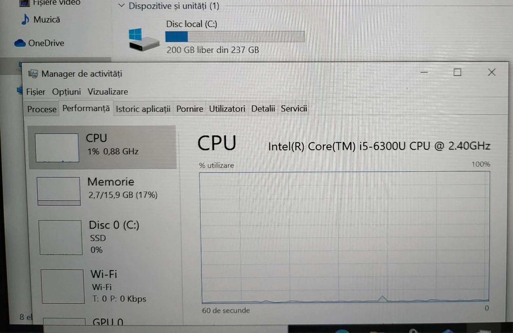 Okazie Laptop Dell 7480 cu Procesor intel i5 si 16 Gb Ram (Model 2022)