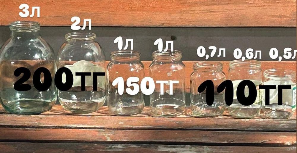 Продам стеклянные банки
