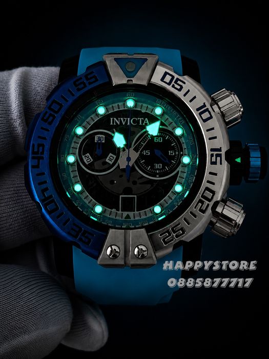 INVICTA Foxhound Blue 57 mm, Инвикта нов мъжки часовник