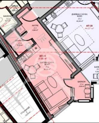 Едностаен апартамент в Поморие 777- 23224