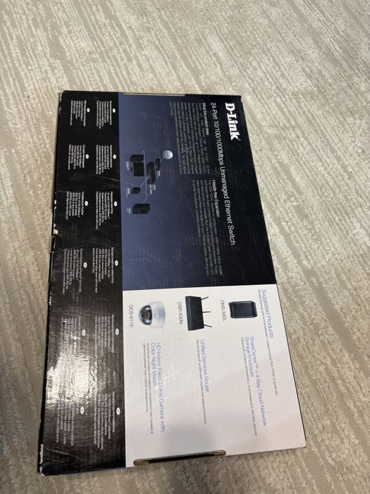 Switch сетевой коммутатор  24 порта