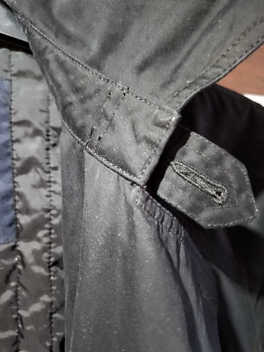 Pardesiu Armani Jeans Men'S Trench Coat Size SX but fits S and M