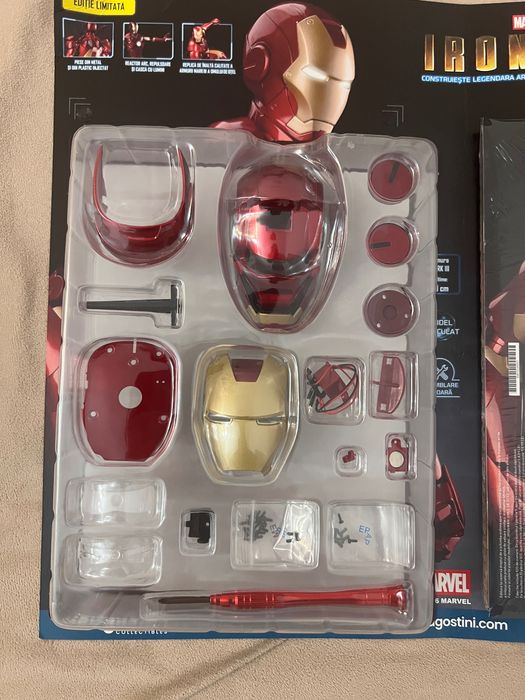 Marvel Casca lui Iron Man - Sigilata de construit