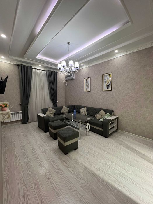 2 комнатная квартира в Новостройке сдается в аренду на долгий срок.