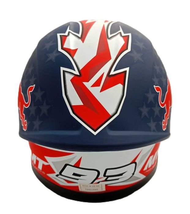 Детска мото каска с тъмен визьор