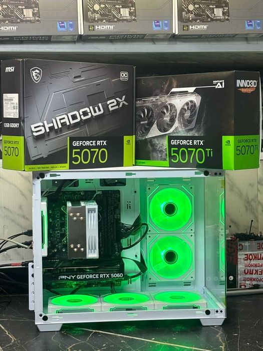 Новые игровые компьютеры RYZEN 9600x / RTX 5070 12Gb / DDR5 16gb