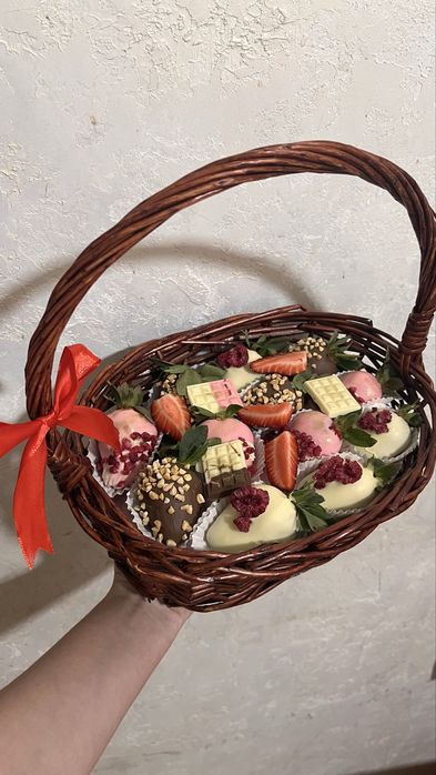 клубника в шоколаде