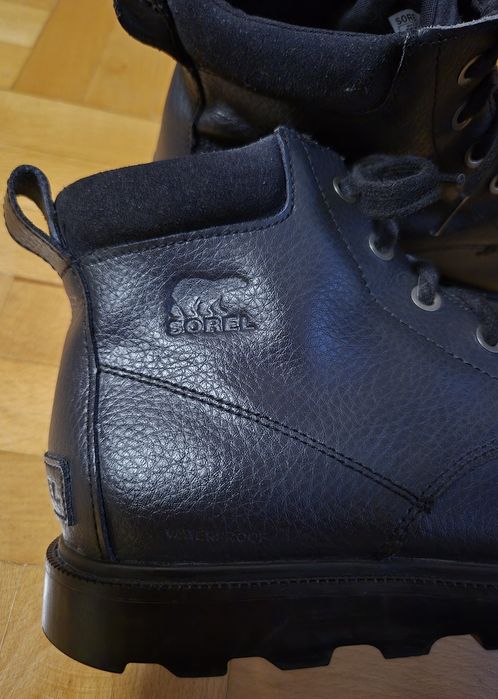 Ghete Sorel Madson Moc Toe, Piele, Impermeabile - Mărimea 37