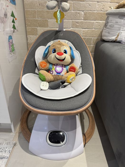 Cangaroo Електрическа люлка Triumph сив