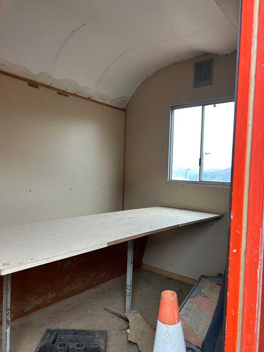 remorca container cu incalzire/ organizare santier/vestiar/depozit