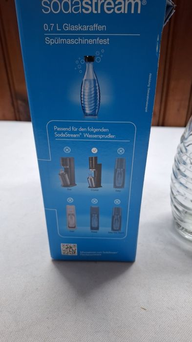 Комплект от 2 стъклени бутилки Sodastream,0.7мл,Crystal или Penguin