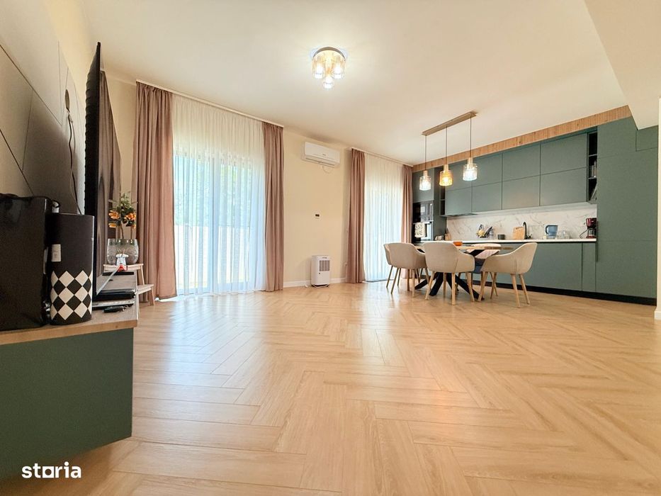 Vila 4 camere | 3 dormitoare | 3 bai | Gradina | Toate Utilitatile