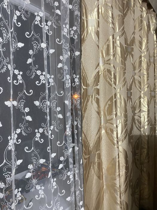 Продам тюль и портьеры