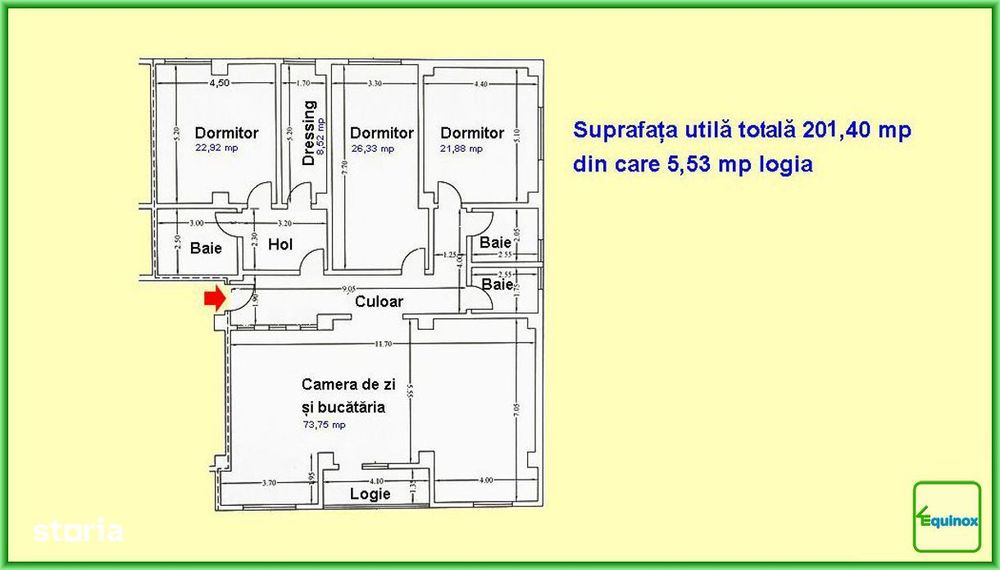 Apartament cu 4 camere de închiriat, 9 Mai, ECX63032