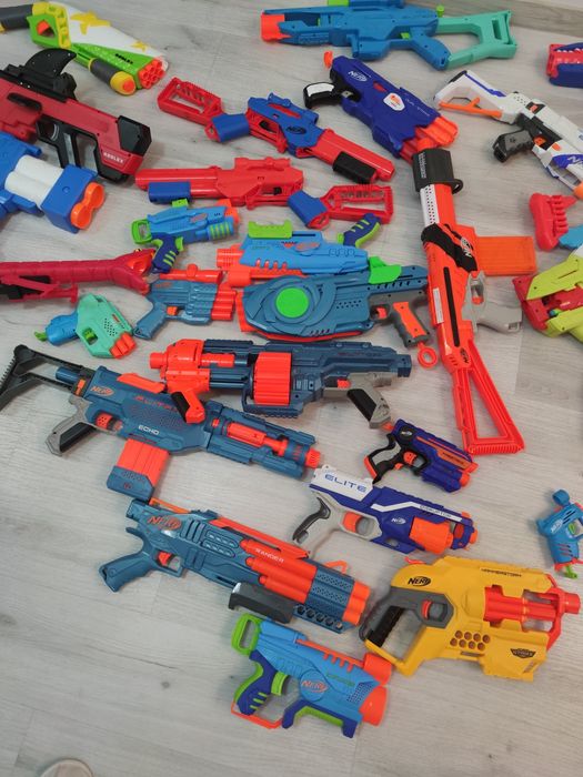 Nerf pistoale puști