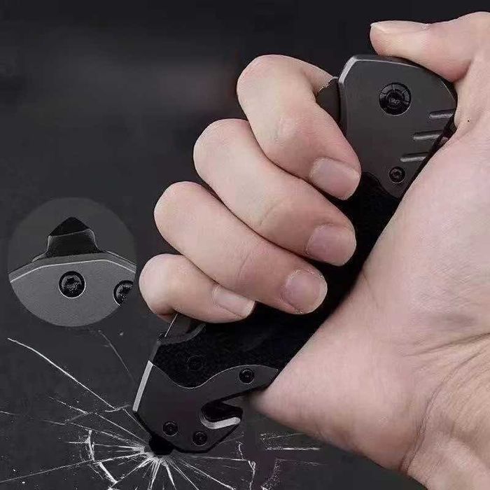 Briceag, Cutit Pliabil multifuncțional mare, Cu Blocare Lama, 23 cm