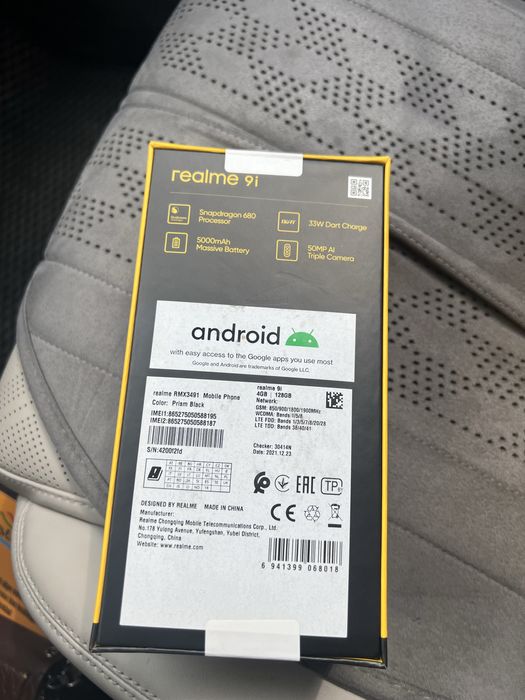 Realmi 9i sotiladi yengi  2 ta bor narxi juda arzon