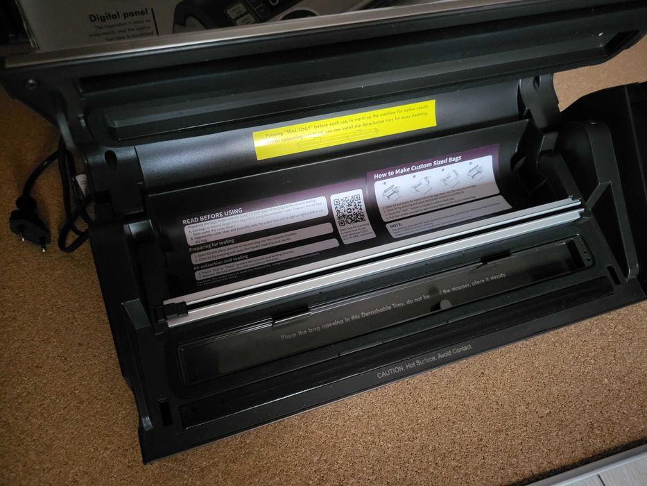 Aparat de Vidat Mesliese 95kPa 140W – Sigilare Dublă, Profesional Nou