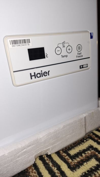 Морозильный ларь Haier 251л почти новый 1 месяц