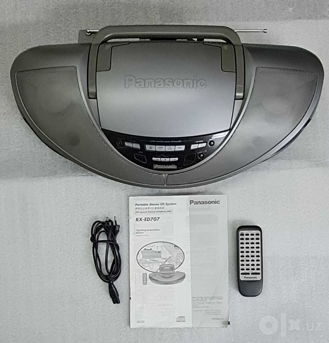 Легендарная магнитола Panasonic RX-ED707 (Cobra) в отличном состоянии