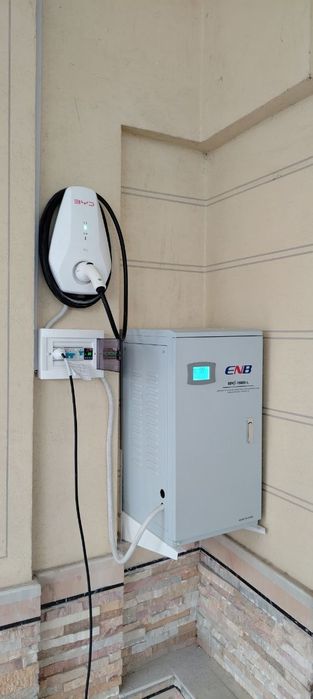 Установка зарядное устройство для Электромобилей.
7квт зарядка установ