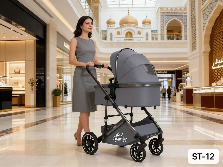 Новая коляска трансформер 2в1