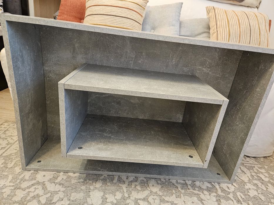 Masuta de cafea gri-ciment