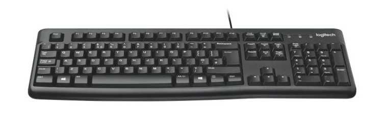 Tastatura Logitech K120 Business , Layout US INT'L, Negru