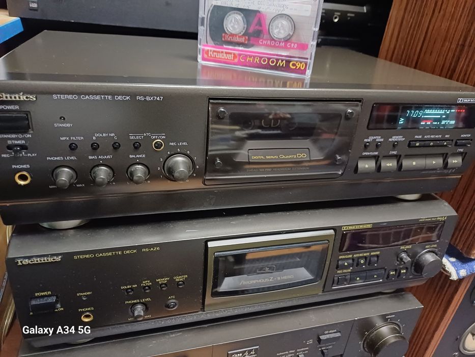 Technics rs bx747 stereo deck oldschool japan