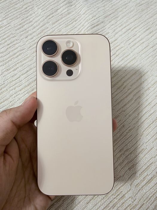 Продам iPhone 16 Pro 256GB Desert titanium/ 90% акб/ sim+esim/ идеал