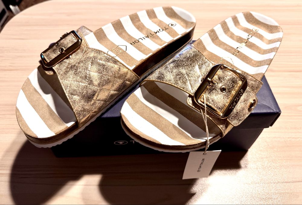 Tom Tailor Нови чехли 43