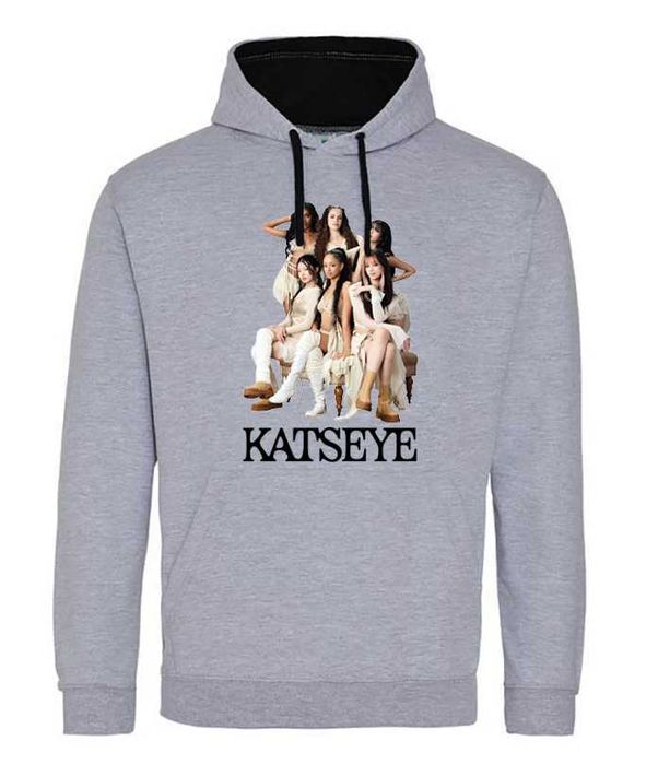 NEW! Суичъри, тип Hoodie и тениски KATSEYE K-POP. Или с ТВОЯ идея!