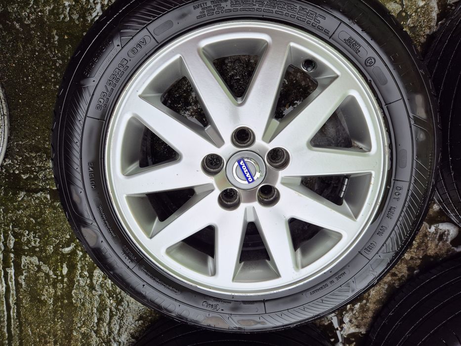 4бр алуминиеви джанти за Волво/ 6.5ж Х16/ ет 52.5/ 5Х 108/