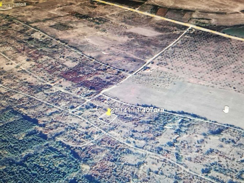 Парцел с бунгало в Асеновград, м. "Параколово"