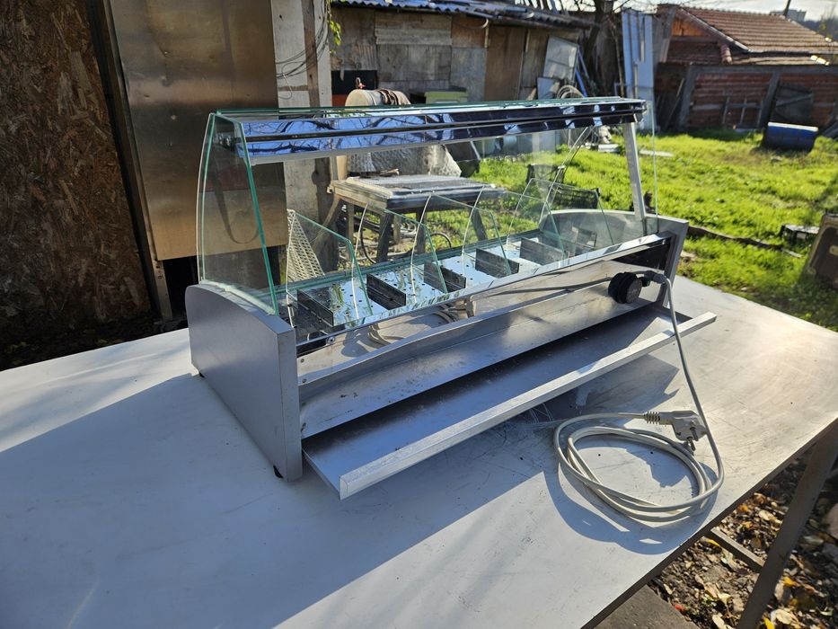 Топла Витрина настолна хоризонтална за Ядки 6 вида