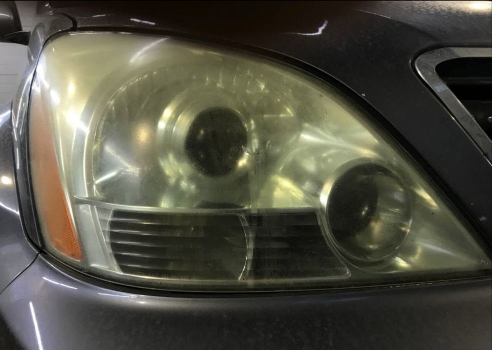 Установка Bi led линз. Полировка фар