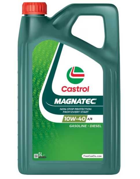 Ulei motor CASTROL Magnatec A3/B4 (A/B) 10W40, 5L, sintetic - STOC
