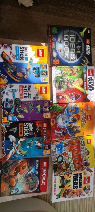 Лего енциклопедия книги   минифигурки Ninjago Star wars
