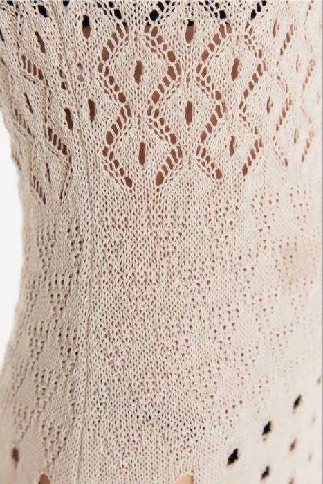 Rochie de plaja tricotata XL