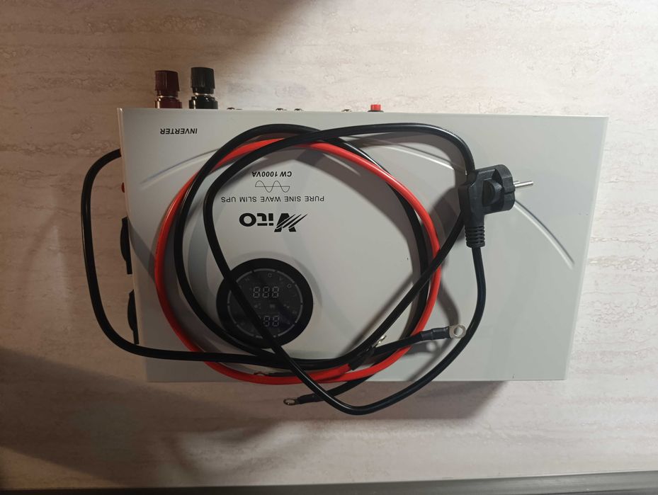 1000VA СУПЕР ТЪНЪК Инвертор за ток(UPS) – 12V/230V - в гаранция