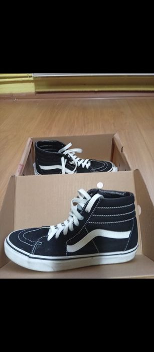 Vans Sk8 Hi Negru si Alb